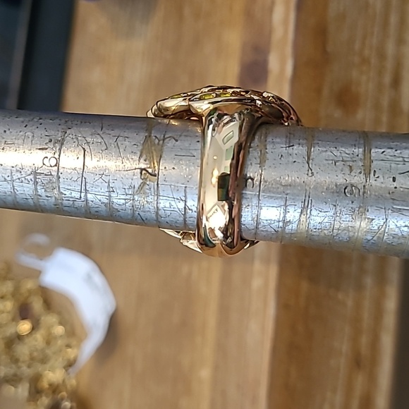NWT Kurt Geiger ring size 7.5 bling bling bird head - Picture 8 of 10